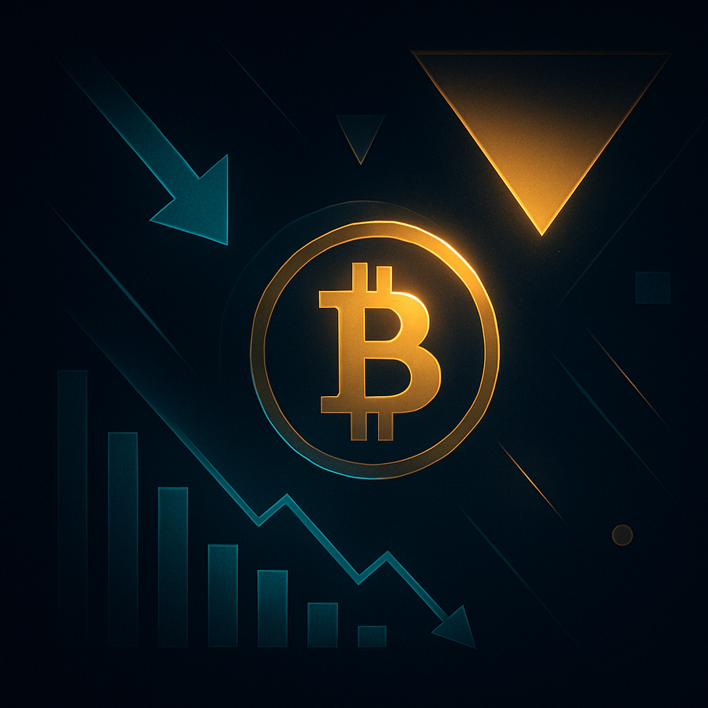 Abstract digital art representing Bitcoin Drops Below $60K as Regulatory Concerns Loom: What It Means - November 2023