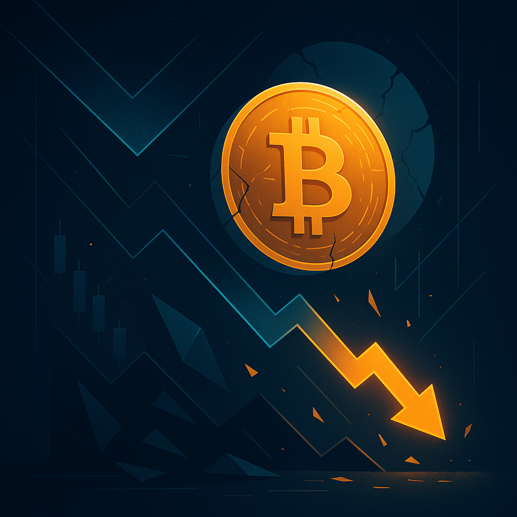 Abstract digital art representing Bitcoin Drops Below $60K as Regulatory Concerns Mount: What It Means