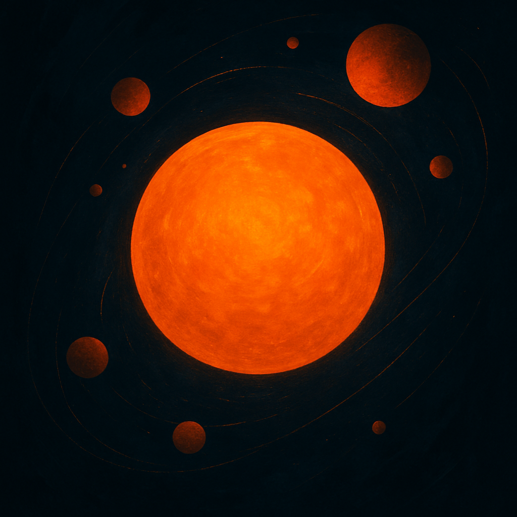 Abstract digital art for what is bitcoin dominance