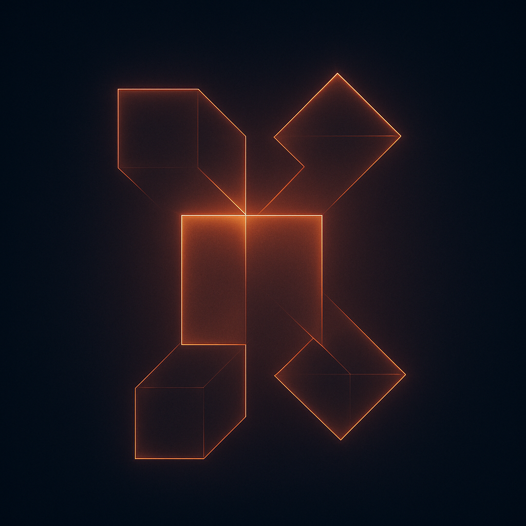 Abstract digital art for understanding bitcoin halving