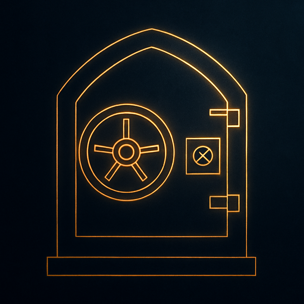 Abstract digital art for understanding crypto wallets