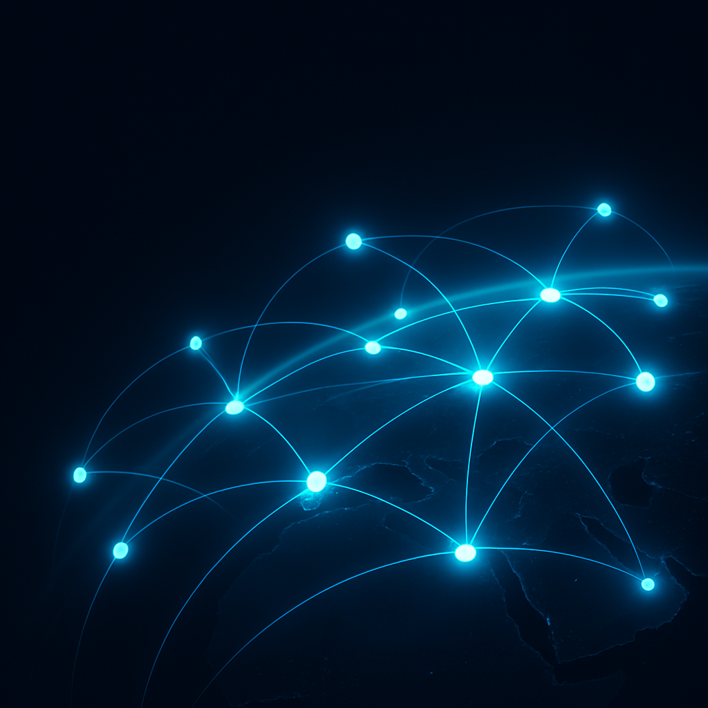 Abstract digital art for what is xrp ripple